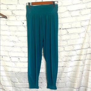 Orange Farm Teal Blue Joggers Size Large Excellent Condition